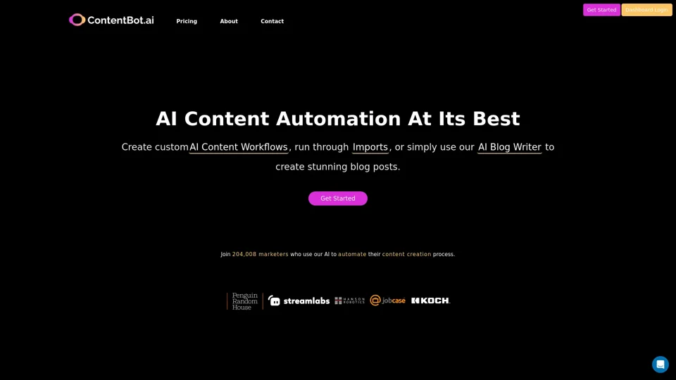 ContentBot - AI Content Automation and Workflows