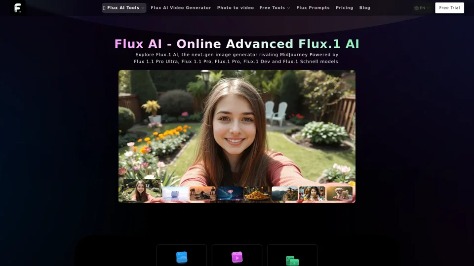 Flux AI - Free Online Advanced Flux.1 AI Image Generator