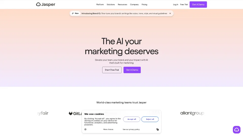 AI that’s built for marketing – Jasper