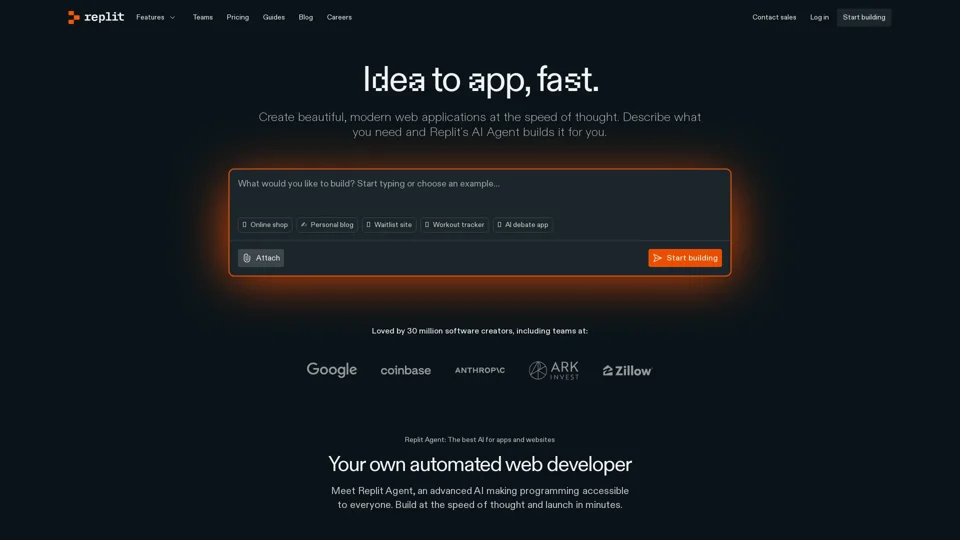 Replit – Build apps and sites with AI