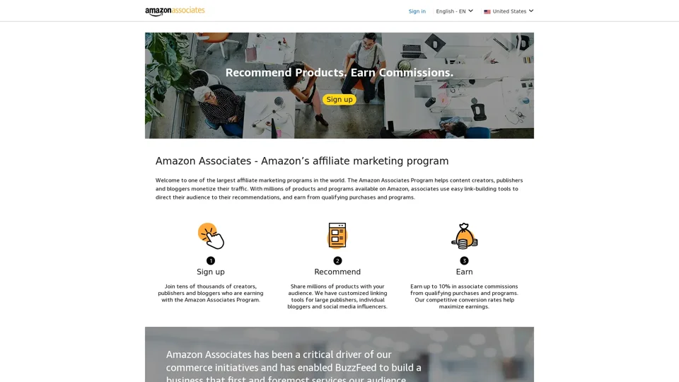 Amazon.com Associates Central